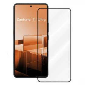 Чохли, бампера Чехлы, бампера ^/--/^ Захисне скло LUX для Asus Zenfone 11 Ultra повна проклейка чорний ^_^^^ Защитное стекло LUX для Asus Zenfone 11 Ultra полная проклейка черный - фото фото фото