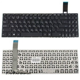 Клавіатури Клавиатуры ^/--/^ Клавиатура для ноутбука ASUS (X /--/ 570 series) rus, black, без фрейма (ОРИГИНАЛ) ^_^^^ Клавіатура для ноутбука ASUS (X /--/ 570 series) rus, black, без фрейму - фото фото фото