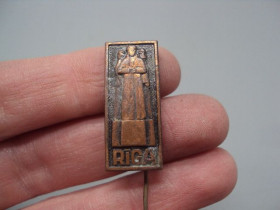Інше Другое ^/--/^ Знак Riga Прибалтика Рига люди Латвия игла тяжелый №16989 ^_^^^ Знак Riga Прибалтика Рига люди Латвія голка важкий No /--/ 16989 - фото фото фото