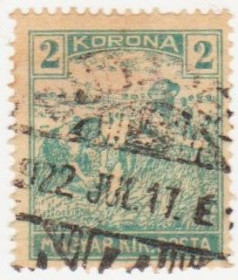 Угорщина Венгрия ^/--/^ Венгрия  1920 г. № 361 гашеная ^_^^^ Угорщина 1920 р. No 361 гашена - фото фото фото