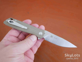 Ножі, мультітули Ножи, мультитулы ^/--/^ TwoSun TS /--/ 393-Micarta Beige, D /--/ 2 Satin, Yon Xanadu Design, Tactical, Flipper, KVT Ceramic підшипник, EDC, Liner Lock ^_^^^ TwoSun TS /--/ 393-Micarta Beige, D /--/ 2 Satin, Yon Xanadu Design, Tactical, Flipper, KVT Ceramic подшипник, EDC, Liner Lock - фото фото фото