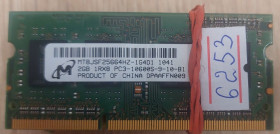 Оперативна пам'ять Оперативная память ^/--/^ Оперативна пам&amp;apos;ять  SODIMM 2 /--/ Gb DDR /--/ 3-1333 Micron MT /--/ 8 /--/ JSF /--/ 25664 /--/ HZ-1 /--/ G /--/ 4 /--/ D /--/ 1  Б/В  код.6253 ^_^^^ Оперативная память SODIMM 2 /--/ Gb DDR /--/ 3-1333 Micron MT /--/ 8 /--/ JSF /--/ 25664 /--/ HZ-1 /--/ G /--/ 4 /--/ D /--/ 1 Б/В код.6253 - фото фото фото