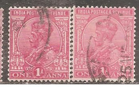 Індія Индия ^/--/^ Бр.Индия 1911 Sc.82 гаш. с разновид.   (SG 159,161) ^_^^^ Бр.Індія 1911 Sc.82 гаш. з різновид. (SG 159,161) - фото фото фото