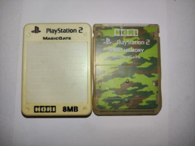 Диски з відеоіграми Диски с видеоиграми ^/--/^ Дві PlayStation 2 карти пам&amp;apos;яті PS /--/ 2 виробництва Hori, Японія, перевірені ^_^^^ Две PlayStation 2 карты памяти PS /--/ 2 производства Hori, Япония, проверенные - фото фото фото