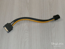 Шлейфи, перехідники Шлейфы, переходники ^/--/^ Перехідник PCI-Ex 6 pin - SATA 15 /--/ pin для відеокарти ^_^^^ Переходник PCI-Ex 6 pin - SATA 15 /--/ pin для видеокарты - фото фото фото