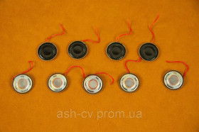 Стаціонарна акустика Стационарная акустика ^/--/^ Динамік 0.5 /--/ W 8 /--/ Ohm 30 /--/ mm ^_^^^ Динамик 0. 5 /--/ W 8 /--/ Ohm 30 /--/ mm - фото фото фото