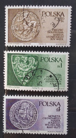 Польща Польша ^/--/^ Польша 1975 г - Династия Пястов в Силезии ^_^^^ Польща 1975 — Династія Пястів у Сілезії - фото фото фото