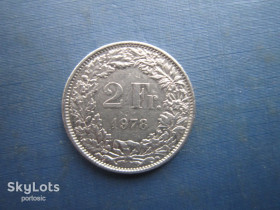 Швейцарія Швейцария ^/--/^ Монета 2 франки Швейцарія 1978 ^_^^^ Монета 2 франка Швейцария 1978 - фото фото фото