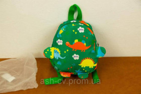 Рюкзаки Рюкзаки ^/--/^ Рюкзак, дитячий, із динозаврами, зелений ^_^^^ Рюкзак, детский, с динозаврами, зеленый - фото фото фото