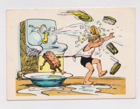 СРСР СССР ^/--/^ МОЙДОДЫР - Корней ЧУКОВСКИЙ  1963 г.  УЗБЯКОВ  чистая  ^_^^^ Мойдодир — Корній Чуковський 1963 р. УЗБЯКІВ ЧИСТА - фото фото фото