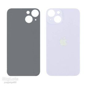 Корпуса на iPhone Корпуса на iPhone ^/--/^ Задня кришка APPLE iPhone 14 Purple  (фіолетова)  (великі отвори) ^_^^^ Задняя крышка APPLE iPhone 14 Purple (фиолетовая) (большие отверстия) - фото фото фото