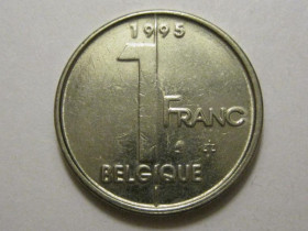 Бельгія Бельгия ^/--/^ Бельгия 1 франк 1995 года BELGIQUE 3 /--/ П /--/ 673 ^_^^^ Бельгія 1 франк 1995 року BELGIQUE 3 /--/ П /--/ 673 - фото фото фото
