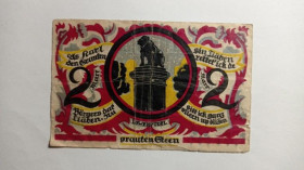 Інше Другое ^/--/^ Німеччина. Нотгельд. 2 марки. 1921. ^_^^^ Германия. Нотгельд. 2 марки. 1921. - фото фото фото