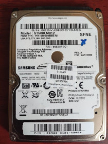 Жорсткі диски Жесткие диски ^/--/^ Samsung Seagate ST /--/ 500 /--/ LM /--/ 012 500 /--/ Gb - фото фото фото
