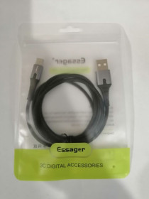 Кабелі Кабели ^/--/^ (П) 1 /--/ m Essager Type-C - USB 2.0 кабель 1 /--/ m 1 /--/ м кабель провод для Xiaomi - фото фото фото