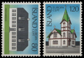 Інше Другое ^/--/^ Исландия Архитектура Европа СЕПТ 1978 ^_^^^ Ісландія Архітектура Європа СЕПТ 1978 - фото фото фото