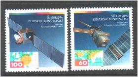 Освоєння космосу Освоение космоса ^/--/^ EU Германия 1991 г  MNH - ^_^^^ EU Німеччина 1991 MNH - фото фото фото