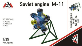 : : ^/--/^ AMG 35104 Советский двигатель М-11, 1/35 ^_^^^ AMG 35104 Радянський двигун М-11, 1/35 - фото фото фото