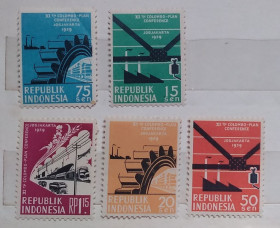 Індонезія Индонезия ^/--/^ Индонезия 1959 г - 11-я конференция Плана Коломбо, Джакарта ^_^^^ 1959 — 11-а конференція Плану Коломбо, Джакарта - фото фото фото