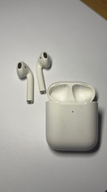 Навушники Наушники ^/--/^ Оригінальні Apple AirPods 2 з зарядним кейсом — робочі ^_^^^ Оригинальные Apple AirPods 2 с зарядным кейсом — рабочие - фото фото фото