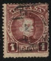 Іспанія Испания ^/--/^ Испания 1901 г. № 213 гашеная ^_^^^ Іспанія 1901 р. No 213 гашена - фото фото фото