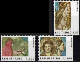 Інше Другое ^/--/^ Сан-Марино Религия Пасха Живопись 1975 ^_^^^ Сан-Марино Релігія Пасха Живопис 1975 - фото фото фото