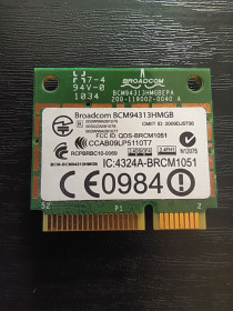 Wi-Fi адаптери Wi-Fi адаптеры ^/--/^ Сетевая карта WiFi модуль Broadcom bcm /--/ 94313 /--/ hmgb ^_^^^ Мережева карта WiFi модуль Broadcom bcm /--/ 94313 /--/ hmgb - фото фото фото