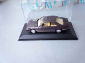 : Закордонні : Зарубежные ^/--/^ 1/43 Minichamps Mercedes-Benz 300 CE-24 W /--/ 124 Coupe - фото фото фото