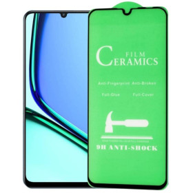 Чохли, бампера Чехлы, бампера ^/--/^ Захисне скло-плівка Fiji Ceramics для Realme Note 60 (RMX /--/ 3933) повна проклейка чорний ^_^^^ Защитное стекло-пленка Fiji Ceramics для Realme Note 60 (RMX /--/ 3933) полная проклейка черный - фото фото фото