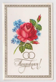 СРСР СССР ^/--/^ ПРИГЛАШАЕМ  1982 г.  ПЕГОВ  двойная чистая  ^_^^^ Запрошуємо 1982 р. ПЕГОВ подвійна чиста - фото фото фото