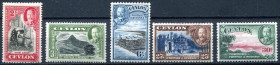 Великобританія Великобритания ^/--/^ БРИТАНСКИЕ КОЛОНИИ. 1935 гг. КОРОЛЬ ГЕОРГ V. ЦЕЙЛОН. 5 М. ИЗ СЕРИИ. MH/MLH. ^_^^^ Британські колонії. 1935. Король Георг V. Цейлон. 5 М. Із серії. MH/MLH. - фото фото фото