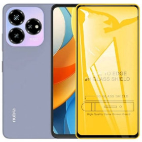 Чохли, бампера Чехлы, бампера ^/--/^ Захисне скло TDG 9 /--/ D для Nubia V /--/ 60 Design повна проклейка чорний ^_^^^ Защитное стекло TDG 9 /--/ D для Nubia V /--/ 60 Design полная проклейка черный - фото фото фото