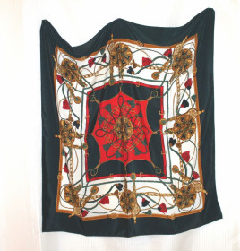 Хустки, палантини Платки, палантины ^/--/^ яркий Платок Медуза в стиле Versace ^_^^^ яскравий платок Медуза в стилі Versace - фото фото фото