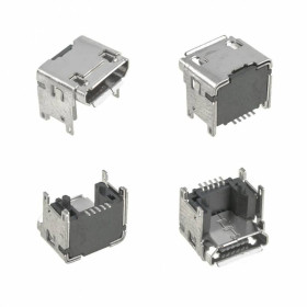 Інші комплектуючі Другие комплектующие ^/--/^ Разъем microUSB MUJ /--/ 120 для планшета, телефона ^_^^^ Роз'єм microUSB MUJ /--/ 120 для планшета, телефону - фото фото фото