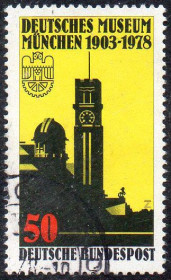 Інші країни Другие страны ^/--/^ ФРН 1978 - 75 років Німецькому музею в Мюнхені  (Гб) ^_^^^ ФРГ 1978 - 75 лет Немецкому музею в Мюнхене (Гб) - фото фото фото