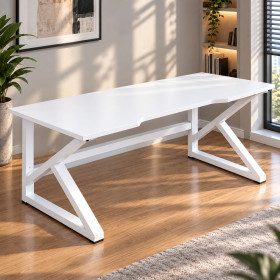 Столи Столы ^/--/^ Стіл комп’ютерний    (Dash S /--/ 12)    (White)    (120*60*72,5 см) ^_^^^ Стол компьютерный (Dash S /--/ 12) (White) (120*60*72,5 см) - фото фото фото