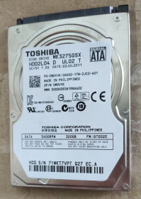 Жорсткі диски Жесткие диски ^/--/^ Ноутбучний жорсткий диск 2.5 SATA Toshiba MK /--/ 3275 /--/ GSX на 320 Гб ^_^^^ Ноутбучный жесткий диск 2.5 SATA Toshiba MK /--/ 3275 /--/ GSX на 320 Гб - фото фото фото