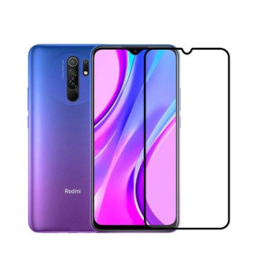 Чохли, бампера Чехлы, бампера ^/--/^ Захисне скло LUX для Xiaomi Redmi 9 Full Сover чорний 0,3 мм в упаковці ^_^^^ Защитное стекло LUX для Xiaomi Redmi 9 Full Сover черный 0,3 мм в упаковке - фото фото фото