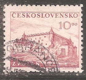 Чехословаччина Чехословакия ^/--/^ Чехословакия 1949 Sc.393 used ^_^^^ Чехословаччина 1949 Sc.393 used - фото фото фото