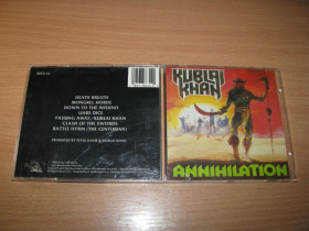 Музичні диски Музыкальные диски ^/--/^ KUBLAI KHAN - Annihilation  (1988 New Renaissance 1 /--/ st press,USA) ^_^^^ KUBLAI KHAN - Annihilation (1988 New Renaissance 1 /--/ st press,USA) - фото фото фото