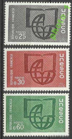 Інші країни Другие страны ^/--/^ Франция 1966 Европа ЮНЕСКО 3 /--/ м. ^_^^^ Франція 1966 Європа ЮНЕСКО 3 /--/ м. - фото фото фото