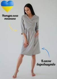 Халати Халаты ^/--/^ М /--/ 02 Халат для вагітних і годувальниць Марія Сірій ^_^^^ М /--/ 02 Халат для беременных и кормилиц Мария Сирий - фото фото фото