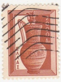 Греція Греция ^/--/^ Греция  1954 г.№  592 гашеная ^_^^^ Греція 1954 No 592 гашена - фото фото фото