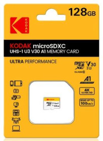 Карти пам'яті Карты памяти ^/--/^ Карта пам&amp;apos;яті KODAK Micro-SD 128 GB до 100 МБ/с Class 10. без адаптера, НОВА!!! ^_^^^ Карта памяти KODAK Micro-SD 128 GB до 100 МБ/с Class 10. без адаптера, НОВА!!! - фото фото фото