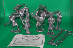 Фігурки, солдатики Фигурки, солдатики ^/--/^ ЛИЦАРІ  рыцари IDEAL 70 /--/ мм  США повний набір ^_^^^ Рыцари IDEAL 70 /--/ мм США полный набор - фото фото фото