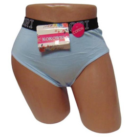 Труси Трусы ^/--/^ Трусики женские Kokowei 3735 2 /--/ XL голубые ^_^^^ Трусики жіночі Kokowei 3735 2 /--/ XL блакитні - фото фото фото