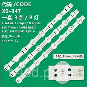 Світлодіоди Светодиоды ^/--/^ LED підсвітка SSC_Trident_43 /--/ UK /--/ 65 SSC-Trident-43 /--/ UK /--/ 65-S SVL /--/ 430 /--/ A /--/ 62 AGM /--/ 76191801 EAV /--/ 63992501 EAV /--/ 63992502  ^_^^^ LED подсветка SSC_Trident_43 /--/ UK /--/ 65 SSC-Trident-43 /--/ UK /--/ 65-S SVL /--/ 430 /--/ A /--/ 62 AGM /--/ 76191801 EAV /--/ 63992501 EAV /--/ 63992502 - фото фото фото