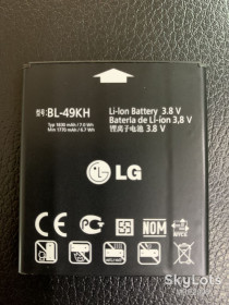 Акумулятори Аккумуляторы ^/--/^ SALE АКБ BL-49 /--/ KH для LG P /--/ 930 / SU /--/ 640 / LU /--/ 6200 1830 mAh AAAA - фото фото фото