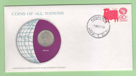 Мексика Мексика ^/--/^ МЕКСИКА : монета 50 сентаво 1979 год конверт из серии &amp;quot;COINS OF ALL NATIONS&amp;quot; + марка ^_^^^ МЕКСИКА: монета 50 сентаво 1979 рік конверт із серії &amp;quot;COINS OF ALL NATIONS&amp;quot; + марка - фото фото фото