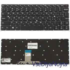 Клавіатури Клавиатуры ^/--/^ Клавиатура для ноутбука LENOVO (IdeaPad 710 /--/ S-13) rus, black, без фрейма ^_^^^ Клавіатура для ноутбука LENOVO (IdeaPad 710 /--/ S-13) rus, black, без фрейму - фото фото фото